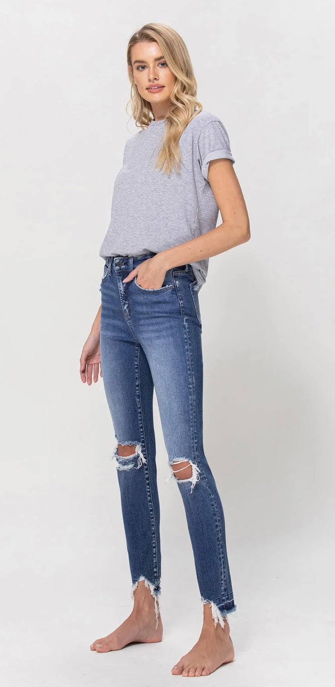 Flying Monkey Romantic Child Denim skinny distressed