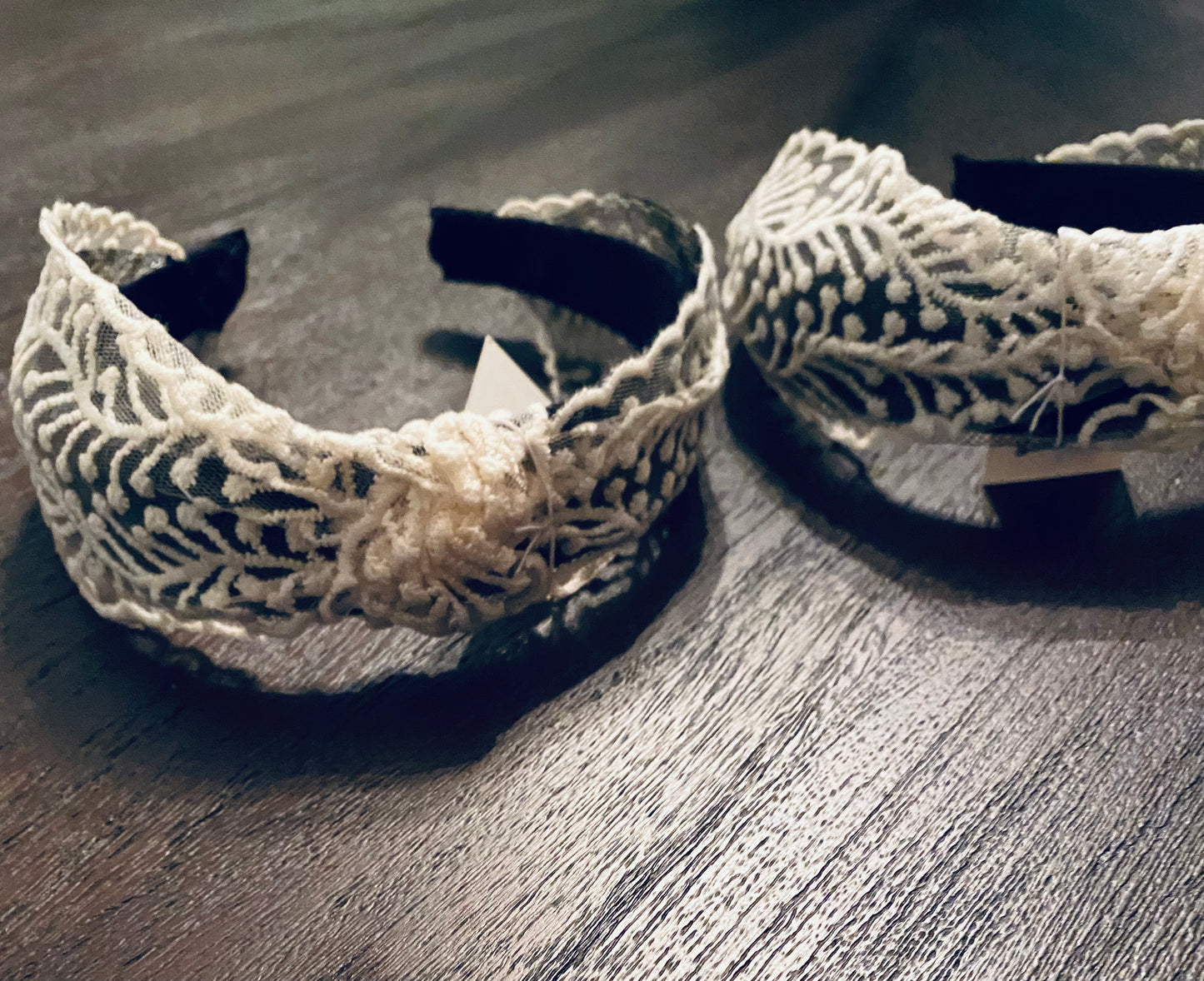 Ivory Lace headband